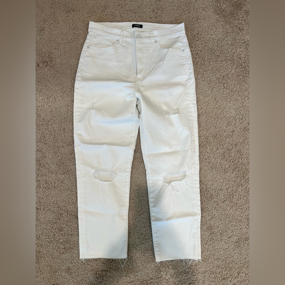 Express- Mom Jean- super high rise